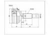 Jeu de joints, arbre de transmission CV Joint:TO-002F1