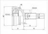 Gelenksatz, Antriebswelle CV Joint:TO-812A