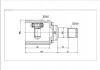 Gelenksatz, Antriebswelle CV Joint:TO-717-Model