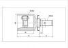 Gelenksatz, Antriebswelle CV Joint:MI-740-Model