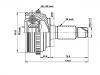 CV Joint:44014-S6D-G50