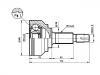 CV Joint CV Joint:39101-CA000